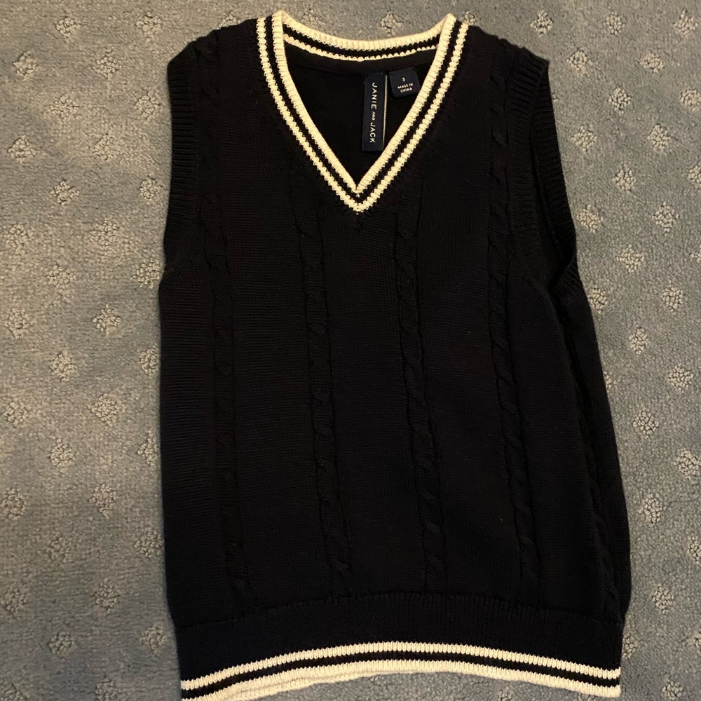 Janie and jack boys sweater vest